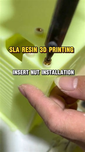 Installing threaded inserts in 3D printed plastic parts greatly improves thread strength and service life. Perfect for product development, engineering testing, and industrial components. 3D Printing Service | Rapid Prototyping | Low Volume Production Send us your drawings for a quote. Send us your cad. #3dprinting #3dprinter #additivemanufacturing #engineering #manufacturing
