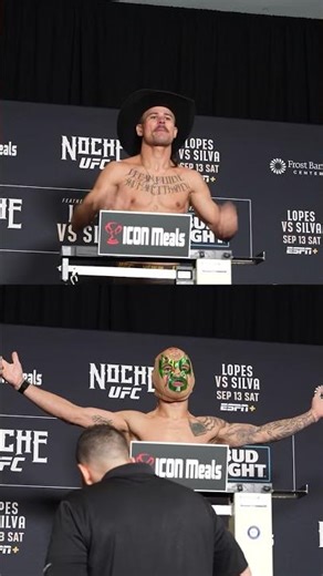 Your Noche UFC main event is OFFICIAL 😤 #nocheufc