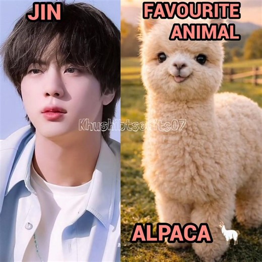 BTS and Their Favorite Animals 💜✨ #bts #khushibtsedits07