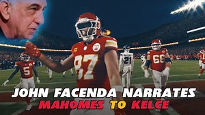 113K views · 2.7K reactions | John Facenda narrates Mahomes to Kelce | Red Tribe Cinema | Facebook
