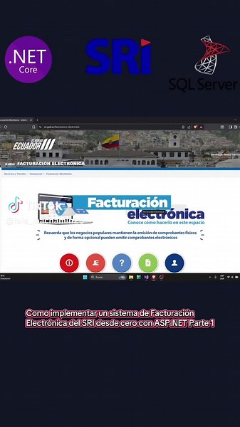 Implementación de Facturación Electrónica del SRI con ASP.NET