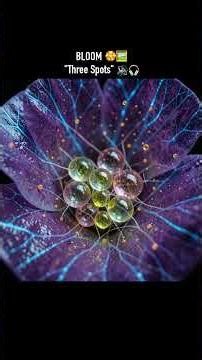 BLOOM pairs alien macro art with a raw electronic demo for Three Spots