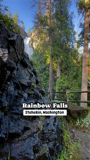 Chasing waterfalls in one of Washington’s most remote gems! Rainbow Falls in Stehekin drops over 300 feet and lives up to its name when the light hits just right 💦✨ Worth the boat ride, hike, and every step to get here. #pnw #stehekin #pacificnorthwest #pnwhiking #ExploreWashington | Compass Outdoors