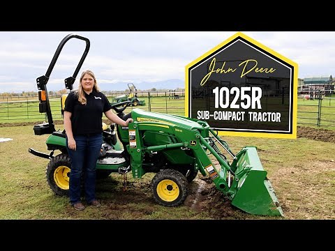 John Deere 1025R Demo: The Sub-Compact Tractor That Does It ALL!