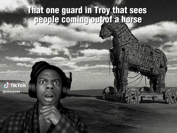 The War of Sparta and Troy (The Trojan War) According to Greek mythology, the Trojan War started when Paris, a prince of Troy, took Helen, the queen of Sparta, back to Troy. Her husband, King Menelaus of Sparta, gathered the Greek armies to get her back, and they sailed to attack the city of Troy. The war lasted 10 years. The Trojan Horse The Greeks couldn’t break through Troy’s massive walls, so they used a trick. They built a huge wooden horse, hid a group of soldiers inside, and pretended to 