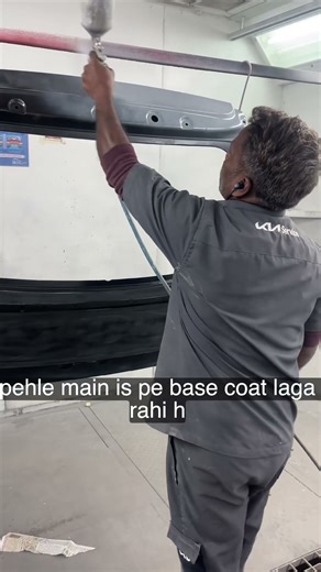 Car paint kese hota hai#automobile #mechanic #car #facts #painting #colors #car panting #bodyshop￼