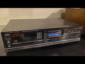 Fisher “Studio Standard” DAC-205 5 Disc CD Changer from 1987!