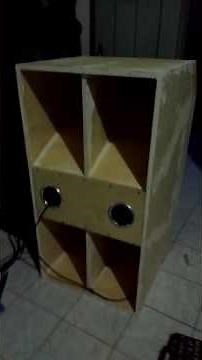 W-Horn com Selenium WPU 1809 JBL - Primeiros Testes