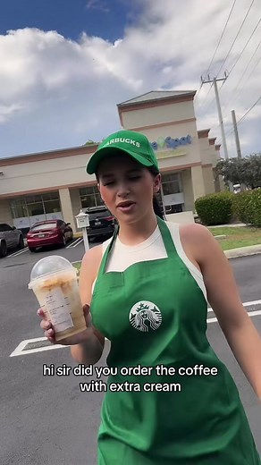 Hilarious Starbucks Cream Mishap: Comedy Video