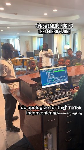 Teaching Boys to Handle Hotel Problems Calmly and Respectfully