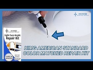 How to Repair a Shower Pan Using the HIMG American Standard Repair Kit | HIMG Surface Repair Kit
