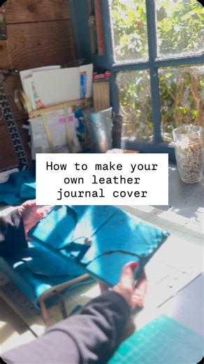 How to make your own leather journal cover simply! We have been thinking about putting together some workshops in the Athens area to learn and create on your own.. if this is something you might be interested in please let us know in the comments or shoot us a dm! ⚡️ Holidays are coming up quick and so are the orders for custom pieces! Feel free to reach out to us as we would love to begin taking custom orders as we are able! #leatherjournal #leathergoods #handmade #georgia | Elizabeth Sun Desig