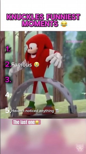 Sonic Boom Knuckles funniest moments😭