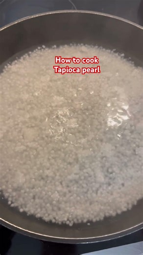 How to cook tapioca pearl(sago) #cooking #sago #tapiocapearl #sago