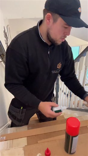 1.8K views · 27 reactions | How to: Oak Tread Cladding Installation | Daniel Jolley Carpentry & Joinery | Facebook