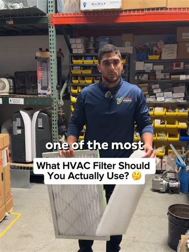 Most homeowners are using the wrong air filter. 🚩 Fiberglass filters don’t do much, but going too high on MERV can hurt airflow ⚙️ It’s all about choosing the right balance for your system. Comment your filter size below & we'll help 👇 #ChicagoHVAC #HVACTips #AirFilter #HomeMaintenance #OnTheMarkHeating