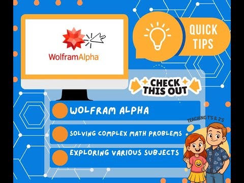 Homeschool Tech Tips: Wolfram Alpha 🔍 Ask anything—get smart answers!