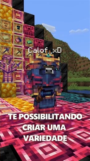 NOVOS MINÉRIOS MÍTICOS no Minecraft Mythic Metals Mod