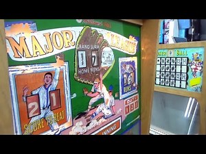 Inside The Backbox Of A Williams "Pitch & Bat" Arcade Machine