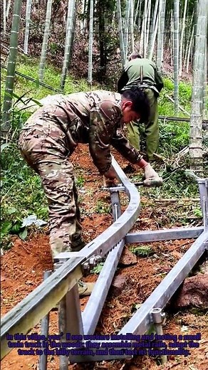 Mountain Forest Train Track Installation & Test – Ingenious Railway Build in Woods