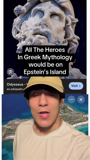 All The Greek Heroes in Greek Mythology would be on Epstein’s Island. #greekmythology #greekgods #epicthemusical #odysseus #epsteinisland