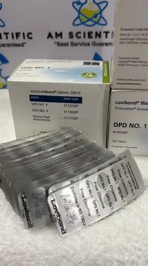 Lovibond Dpd Tablets No 1 For Water Testing