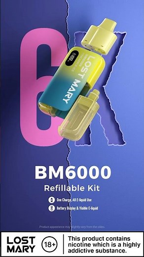 Lost Mary BM6000 Launch Advert