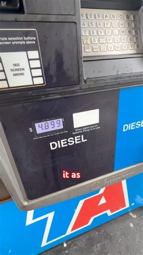 $4.89 A Gallon For Diesel At TA Express Fair Play SC 07/14/26