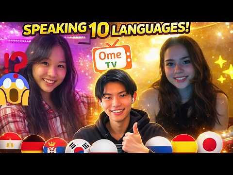 GREATEST Reactions When I Speak Their Native Language! - OmeTV