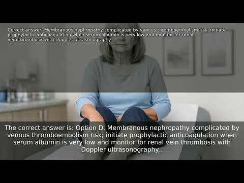 Renal Pathology, Pathology, USMLE Step 1 - Full Vignette with Extended Explanations