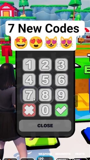 7 New Secret Codes in Fruits VS Brainrots Fortnite Code by Pandvil #fruitsvsbrainrots