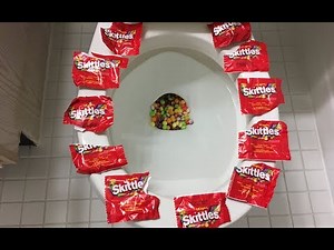Will it Flush? - Skittles