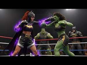 HULK SHOCK as BATGIRL Almost Defeats SHE HULK But Final Punch Changes Everything