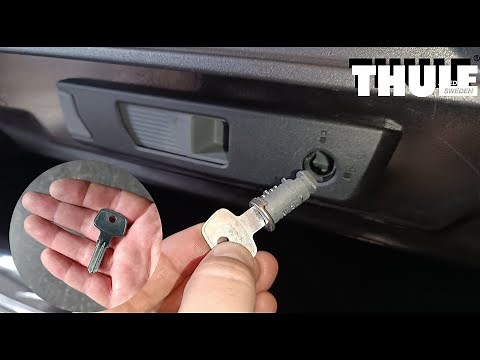 How to remove and replace a Thule Motion roof box lock