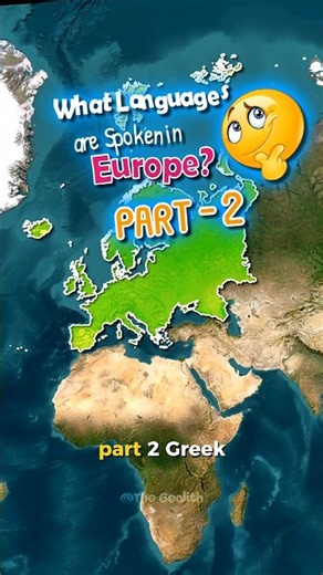 Part 2 | European Languages Explained #Europe Europeanlanguages #explainedfast #fypシ #worldmapfacts