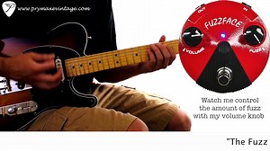 【吉他效果器】Dunlop Electronics FFM2 Germanium Fuzz Face Mini 试听（锗管法兹）