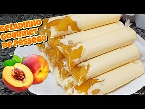MAKE A LOT OF MONEY WITH GOURMET PEACH ICE POPS | PEACH ICE POPS