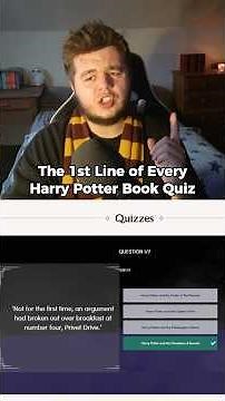 Can I Guess the 1st Line of Every Harry Potter Book?