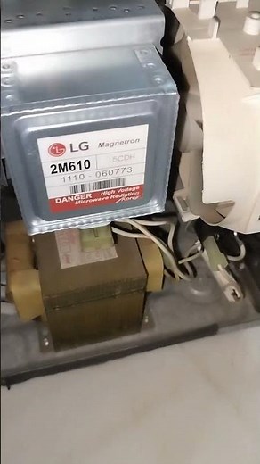 LG microwave oven magnetron change