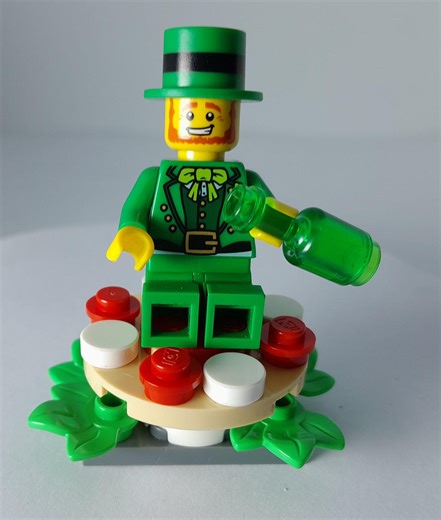 Leprechaun - St Patrick's Day - Figure Custom Made From Genuine Lego - Etsy