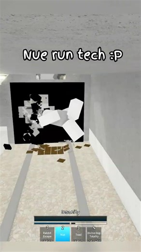 [JJS] Megumi's Nue run tech || #jjs #roblox #megumi
