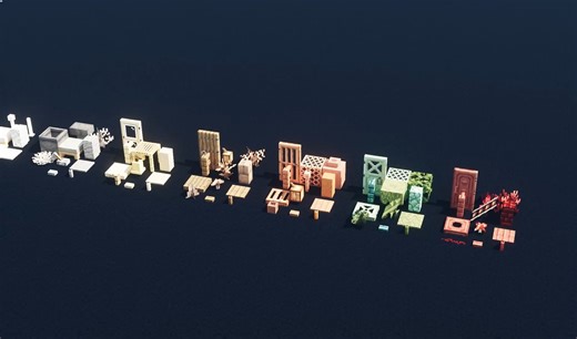 逼真的MC建筑教学 03:讲解 | terra1912团队