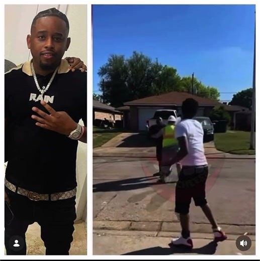 #mo3 Manager Rain Water Pulls Up To Check Local #dallas Rapper