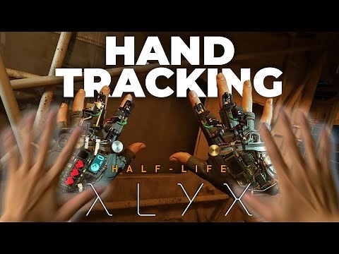 Hand Tracking in Half-Life Alyx | SteamLink