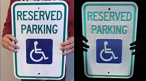 Watch Handicapped Parking - 12x18 EG Aluminum Sign on Amazon Live