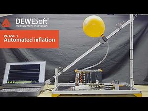 Automated Balloon Lift-Off Test with DewesoftX Sequencer