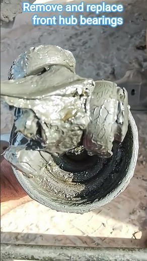 Remove and replace front hub bearings#car #wheel #bearing #replace #toyota