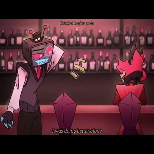 Am I falling in love #hazbinhotel #alastor #vox #radiostatic #animation crd:aladleofblood on tiktok