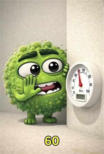 Humidity makes mold multiply fast #mold #damp #health