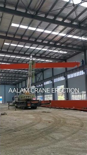Overhead crane installation video...